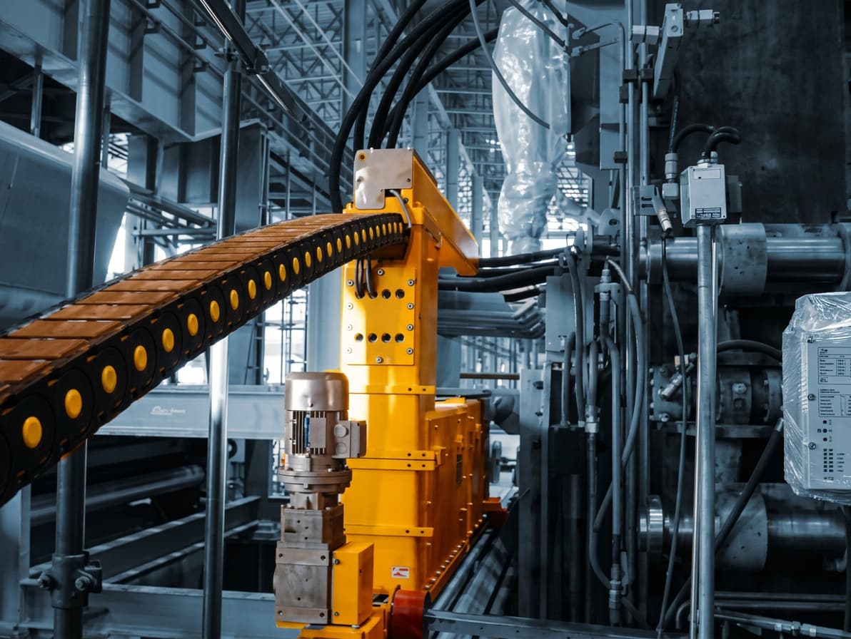 Misuratore di spessore LGE installato su una linea di laminazione dell'alluminio